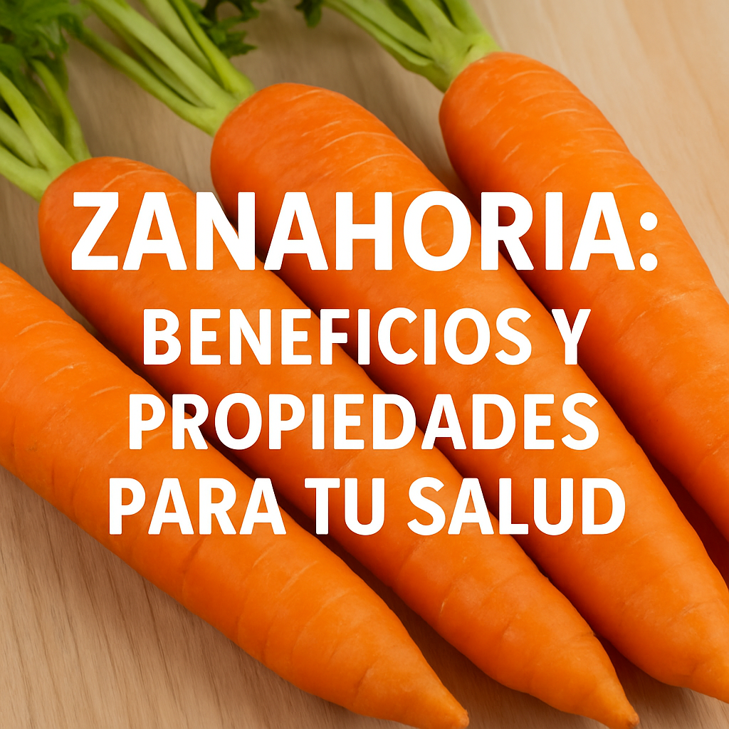 Zanahoria: Beneficios y propiedades para tu salud