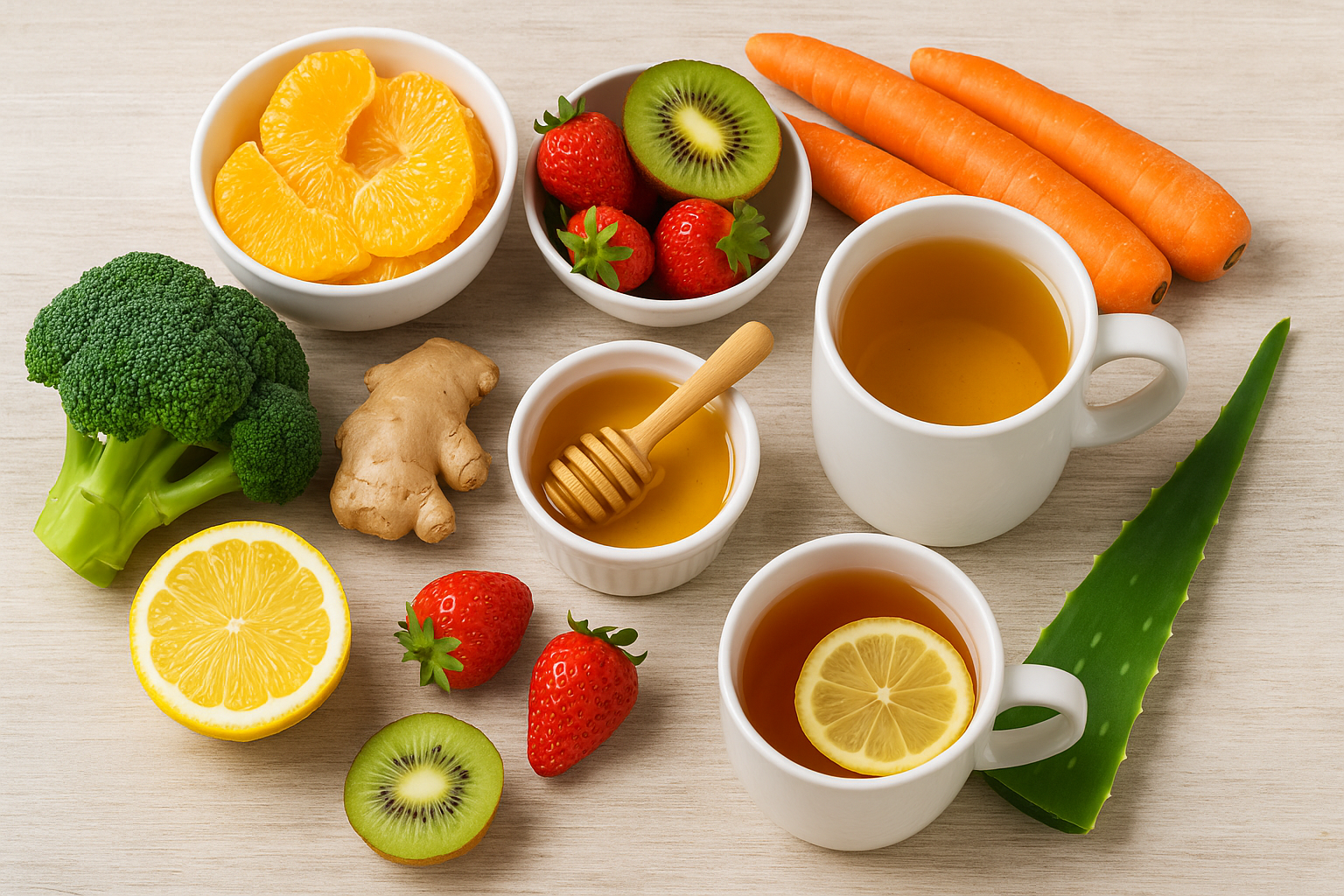 50 alimentos que debes comer si estás enfermo