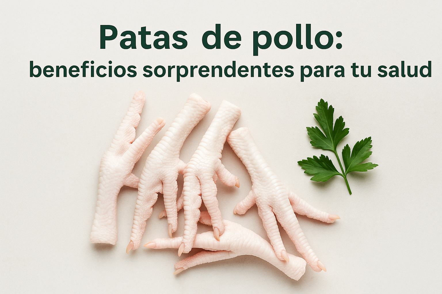 Patas de pollo: beneficios sorprendentes para tu salud