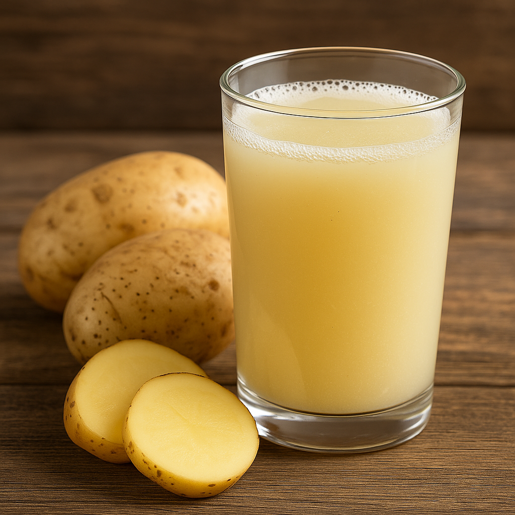 Jugo de papa: beneficios, propiedades y cómo prepararlo