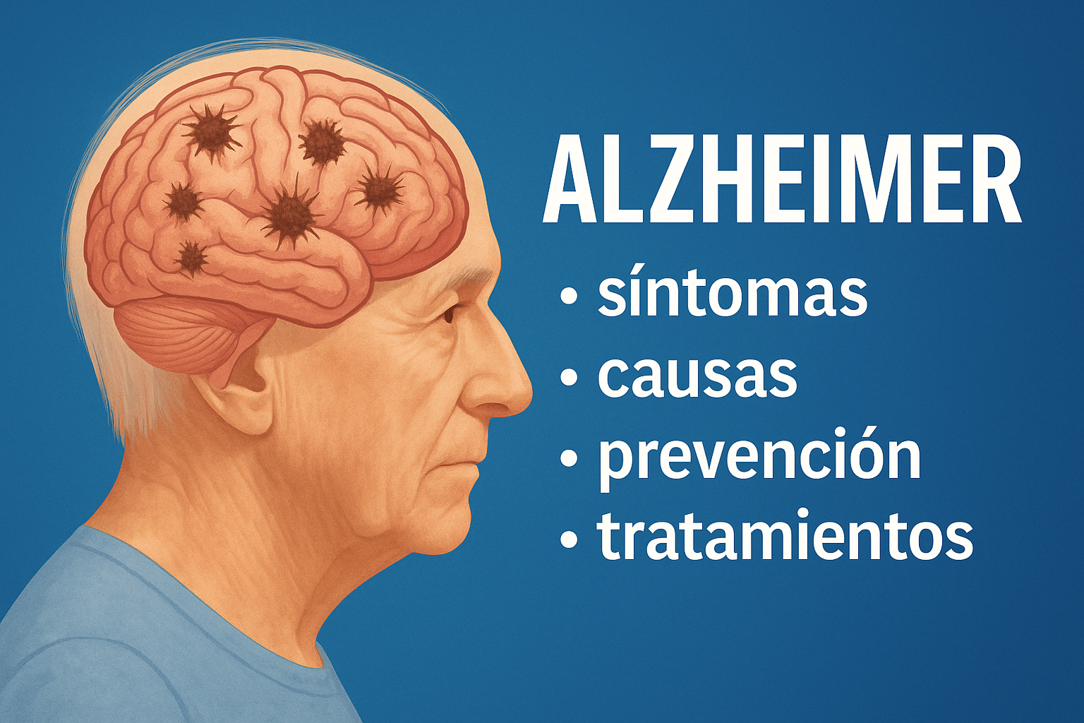 Alzheimer: síntomas, causas, prevención y tratamientos